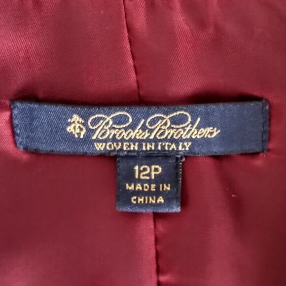 Brooks Brothers Burgundy Blazer - Picture 3 of 5
